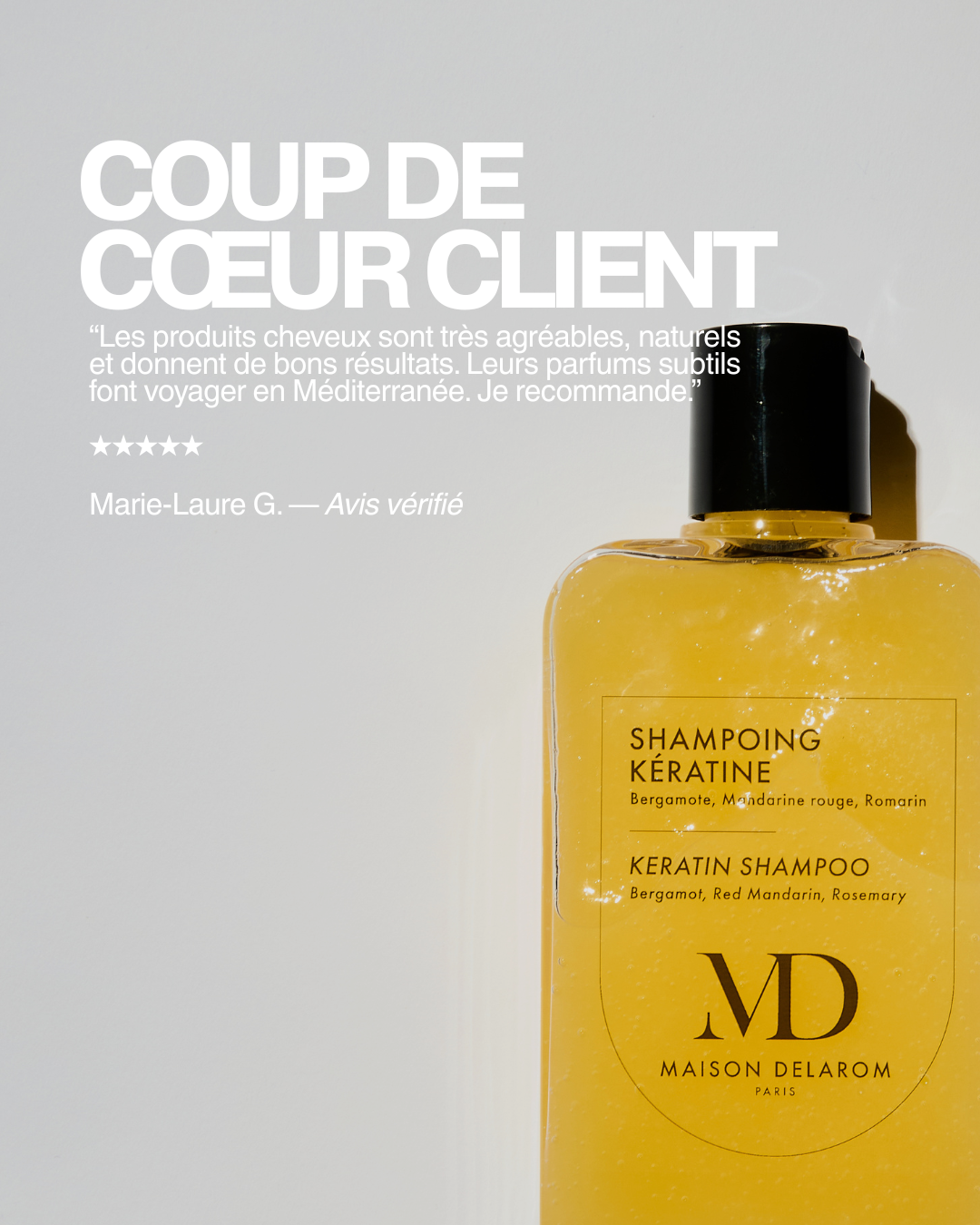 SHAMPOING KÉRATINE
